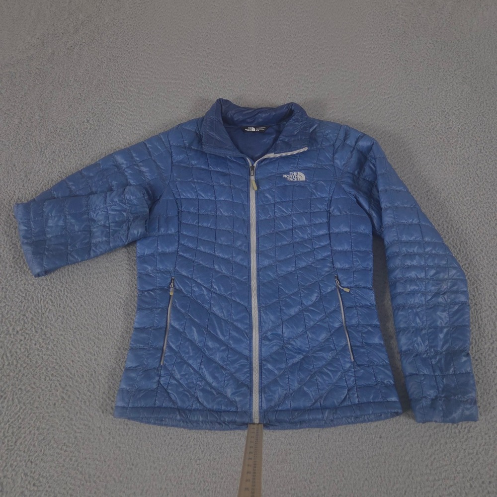 The North Face Jacket Womens M ThermoBall Full-Zip Quilted Lightweight Puffer
